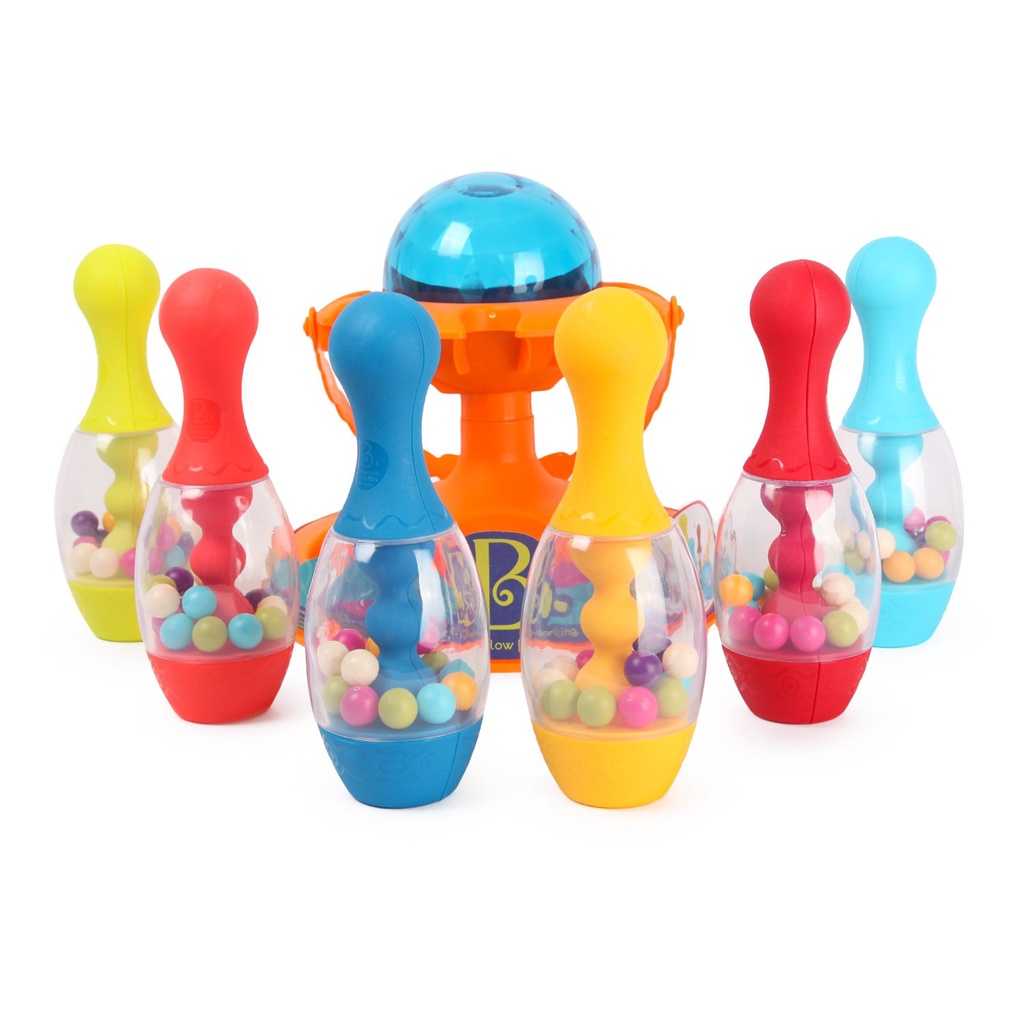 Đồ chơi Bowling phát sáng B.toys - Battat cho bé vui chơi và vận động thể chất