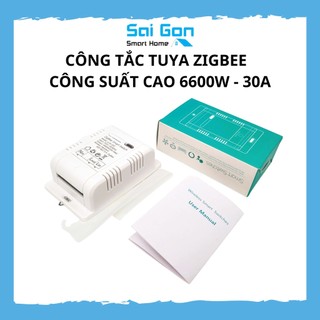 Công Tắc Tuya Zigbee Công Suất Cao 6600W- 30A