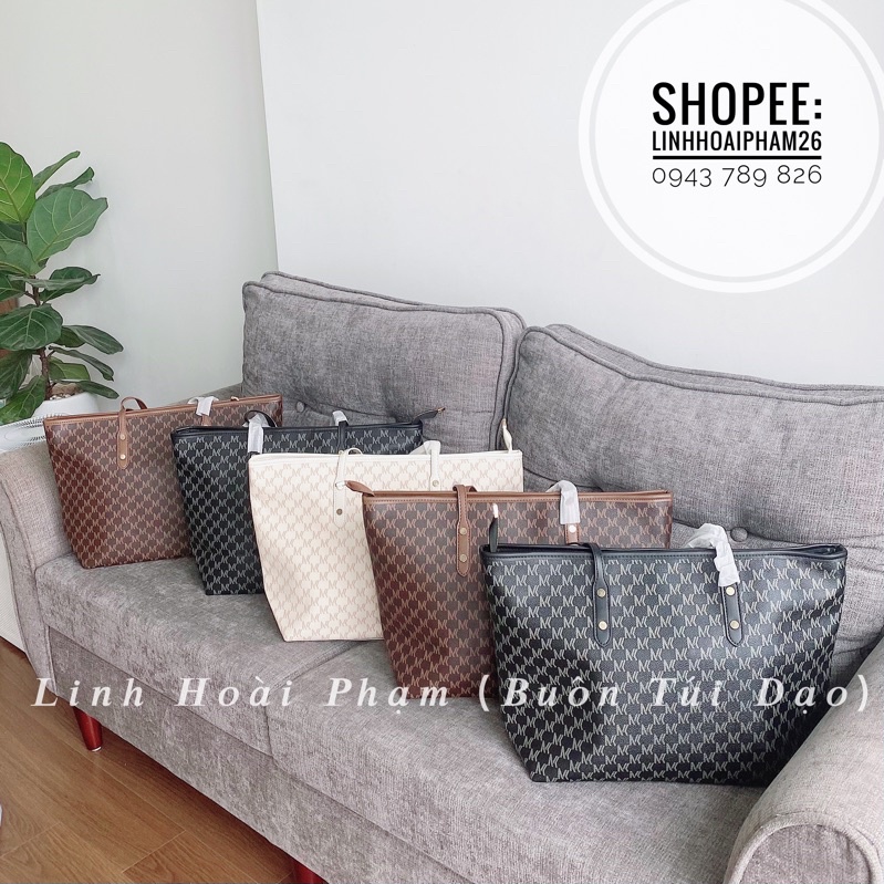 Túi xách công sở đeo vai bigsize thiết kế đơn giản có khoá kéo