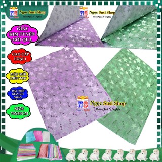 [COMBO 30] GIẤY GÓI QUÀ KIM TUYẾN CAO CẤP LOẠI 1 SIÊU ĐẸP CHIẾU LẤP LÁNH - GIẤY KIM TUYẾN GÓI QUÀ