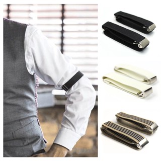 Cặp đai đeo tay nam giữ áo sơ mi co giãn chống tuột thời trang có thể điều chỉnh
