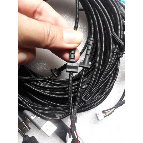 Dây cáp usb chuột Logitech G502 -502 hero dây new bọc dù