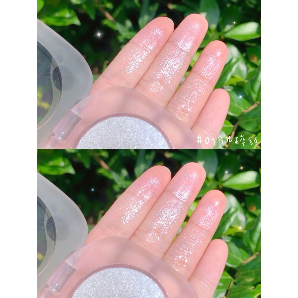 Phấn Trang Điểm Bắt Sáng Ánh Ngọc Trai Lấp Lánh Siêu Sáng