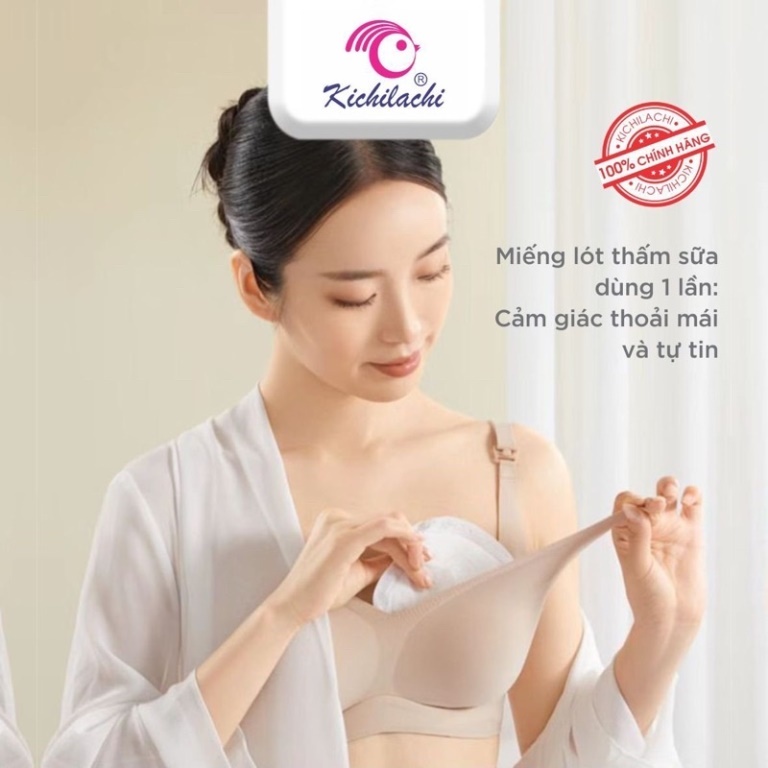 Bịch 100 Miếng lót thấm sữa dùng 1 lần siêu mòng siêu thấm MamiCare