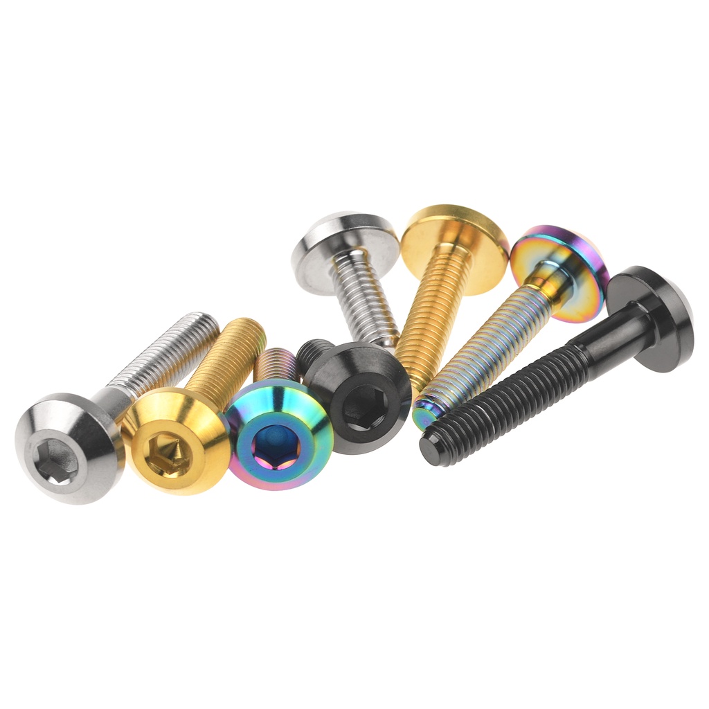 Bu lông WANYIFA M6x12 15 20 25 30 35mm tùy chọn lục giác titan dành cho phanh xe đạp