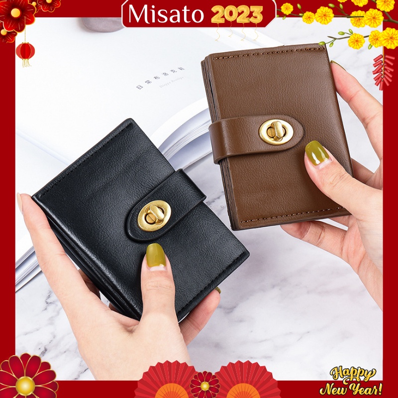 Ví nữ mini cầm tay ngắn nhỏ gọn thời trang cao cấp giá rẻ MISATO VN7