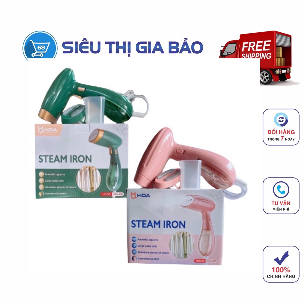 Bàn Là Hơi Nước Cầm Tay Công Suất 1500W
