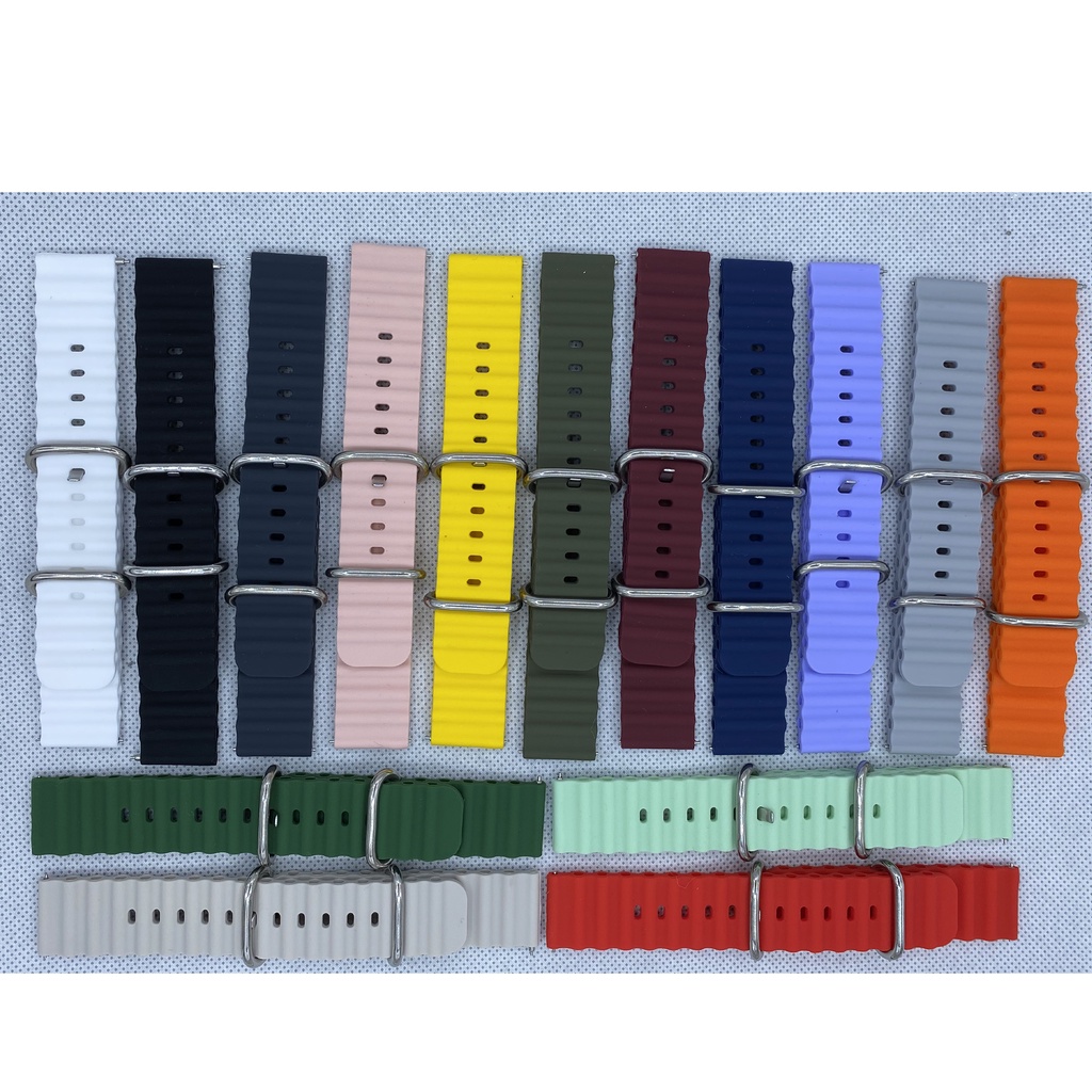 Dây Đeo Silicon 20mm Cho Đồng Hồ Thông Minh Huami Amazfit Bip3 Bip 3 Lite S U Pro