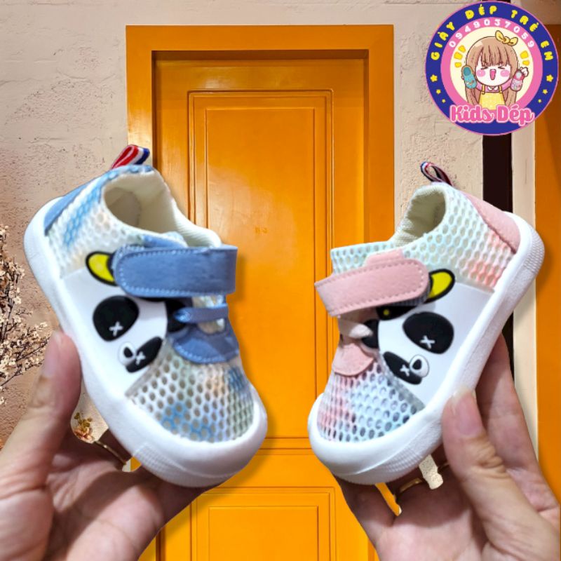 Giày tập đi CHEERFUL MARIO YZY-2212 form thể thao vải lưới thoáng mát cho bé trai gái 9-24 tháng