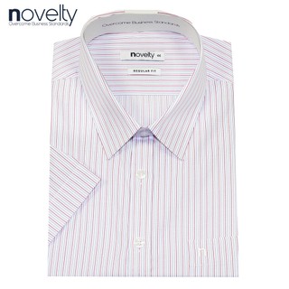 Áo sơ mi nam ngắn tay Regular fit Novelty 212826N