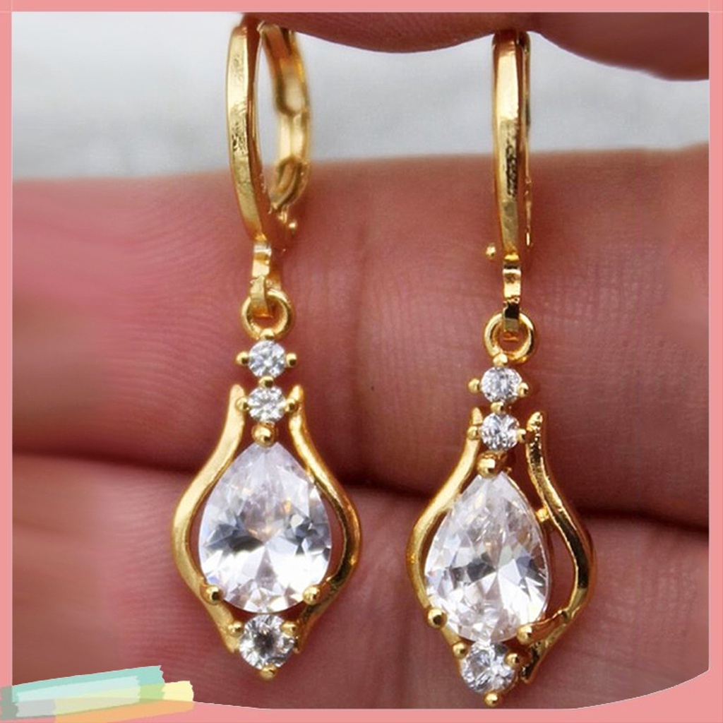 1 đôi khuyên tai nữ phong cách vintage xinh xắn