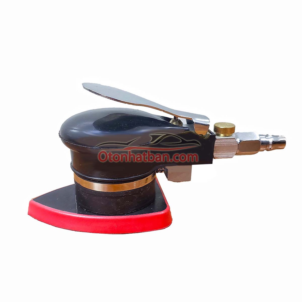 Máy chà nhám khí nén hình tam giác Taiwan đánh bóng sơn xe ô tô, vệ sinh nội thất ô tô Nhật Bản Mart