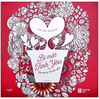 Sách bí mật tình yêu - tô màu tình yêu
