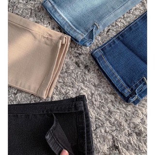 Quần skinny xẻ lai mã G COBÉ
