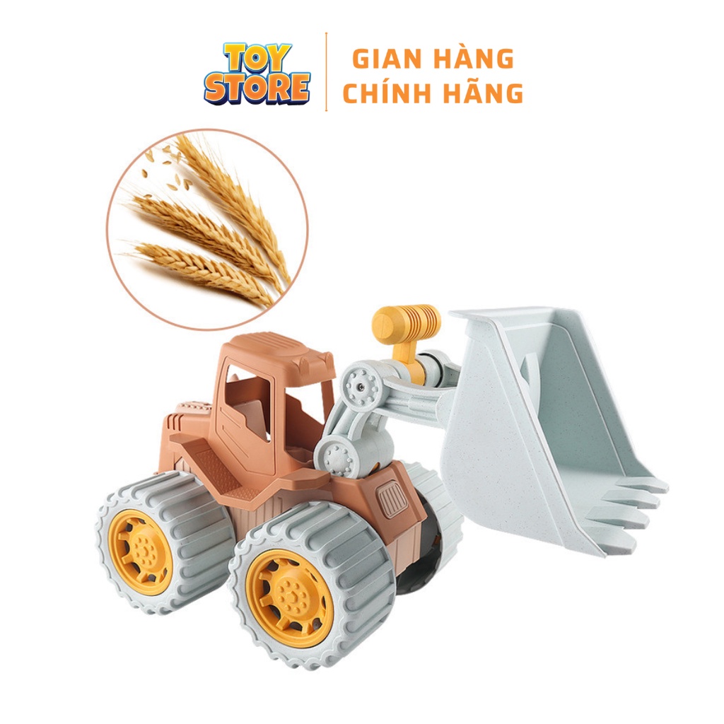 Đồ chơi mô hình xe ô tô lúa mạch toystore FUDAER làm từ lúa mạch cao cấp, an toàn cho bé, bảo vệ môi trường