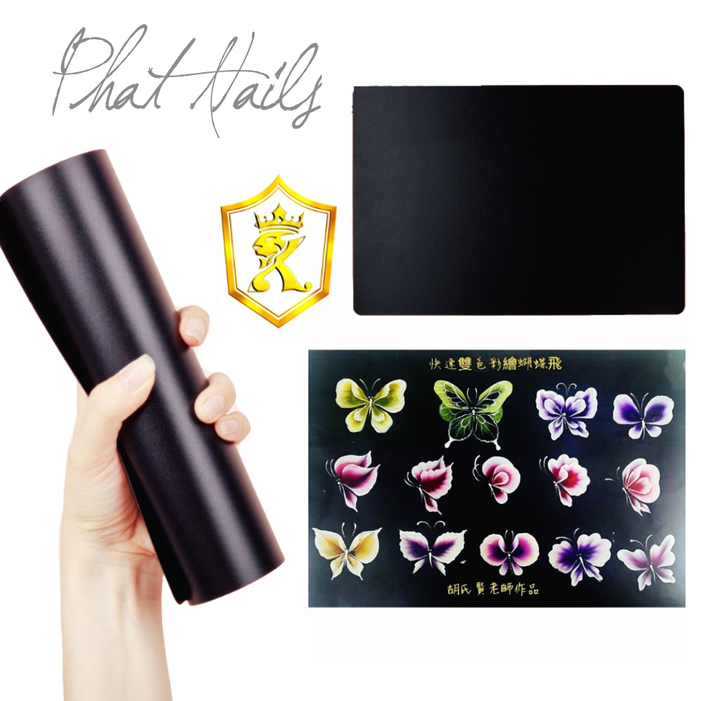 2 Bảng đen tập vẽ cọ bản