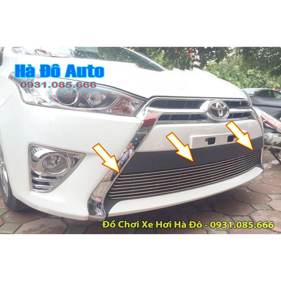 Ốp Mặt Ca Lăng Dưới Yaris 2014 2015 2016 2017 2018 - Mặt Ca Lăng Toyota Yaris 2014 2015 2016 2017 2018