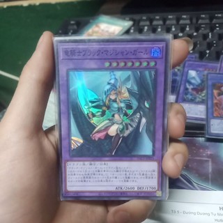 Thẻ bài Yugioh Dark Magician Girl the Dragon Knight Nhật Bản JP PAC1-JP023 Super Rare