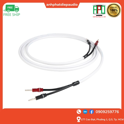 Dây loa cắt mét CHORD C-screenX speaker cable - 1M (không jack)