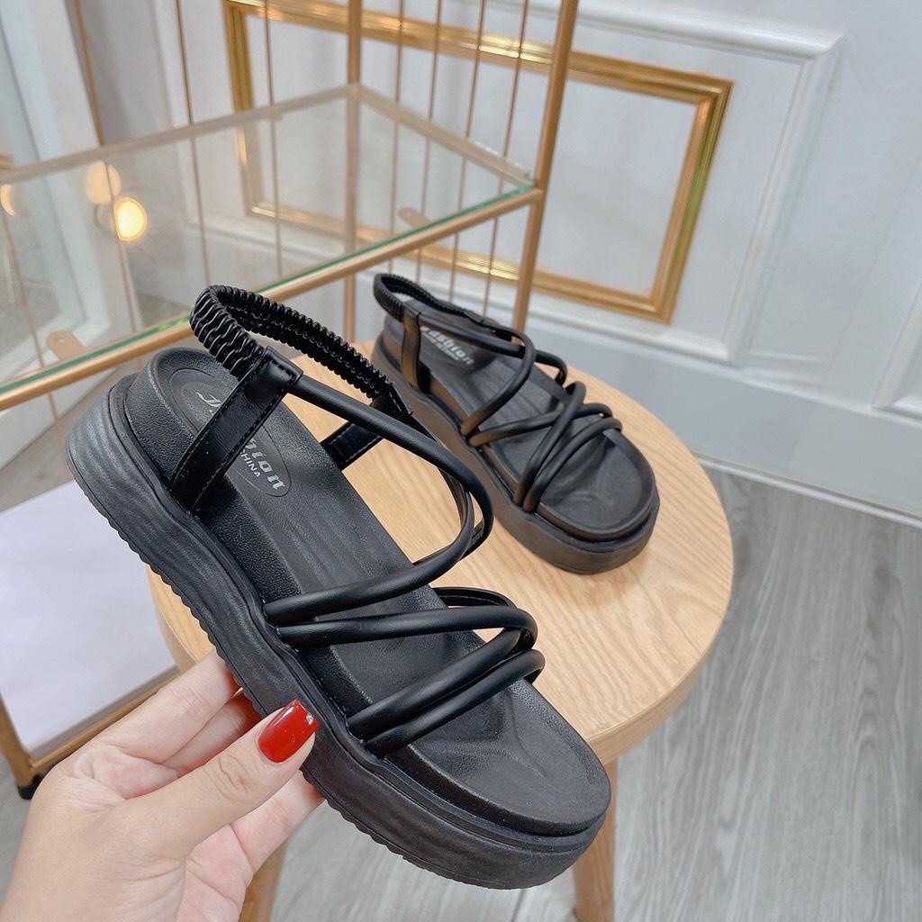 [Ảnh thật] MÃ A69 GIÀY SANDAL ĐẾ BẰNG NỮ DÁNG CHIẾN BINH ĐẾ CAO ÊM CHÂN HÀNG QC CHẤT ĐẸP FULLBOX