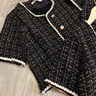 Viền may áo TWEED Viền dạ