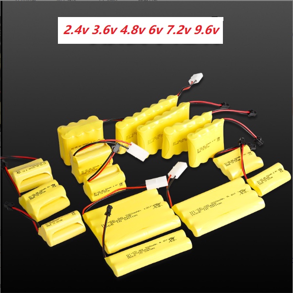 Pin sạc xe điều khiển từ xa 700mah 4.8v 6v 7.2v 9.6v 3.6v 2.4v chất lượng cao
