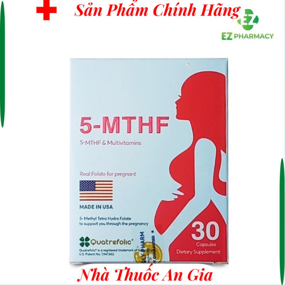 Viên uống 5-MTHF, hỗ trợ sinh sản, tăng khả năng mang thai, cung cấp dưỡng chất cần thiết cho thai kỳ 30 viên h h b