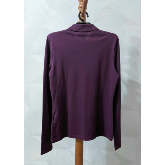 🥼Áo polo tay dài Nữ Lacoste Lacoste Women's Slim Fit Stretch Mini Piqué Polo