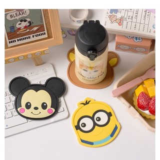 Lót ly silicon hoạt hình Doremon HelloKitty