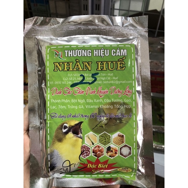 Cám chim khuyên Nhàn Huế - Cám chim vành khuyên Dưỡng, Căng lửa, Thi đấu