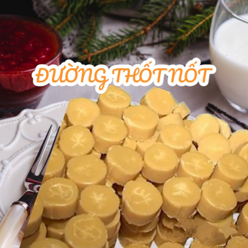 Đường Thốt Nốt Nguyên Chất- Dạng Viên Mini- Loại 1- 500g