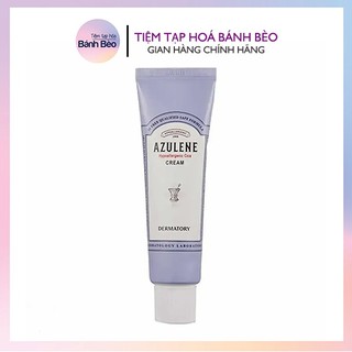 Kem dưỡng phục hồi làm dịu da sau mụn Dermatory Azulene Hypoallergenic Cica Cream 50ml