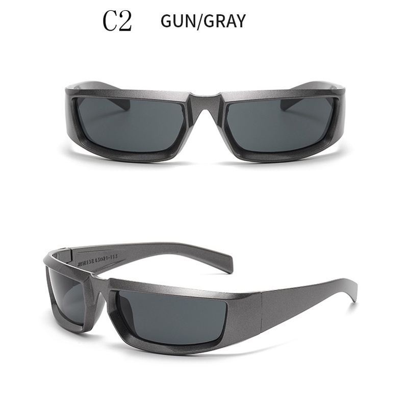 Kính Mát Y2K Phong Cách Steampunk Thời Trang Cho Nữ