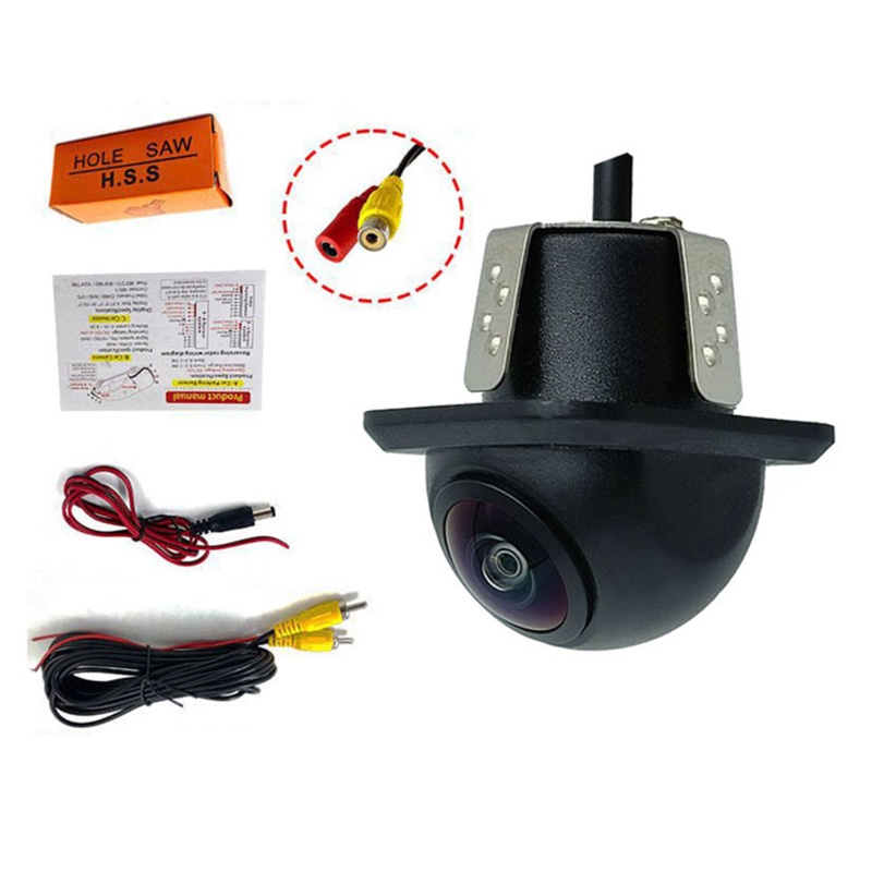 Camera AHD, camera lùi mũ rơm, góc rộng 170 độ, độ nét cao HD 720p, loại mắt cá vàng | BigBuy360 - bigbuy360.vn