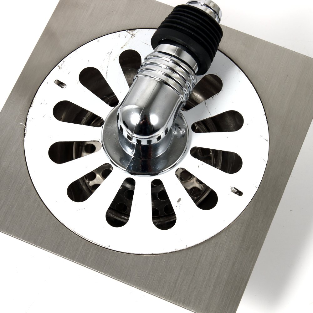 Ga Thoát Sàn 15x15cm, Phễu Thoát Nước ĐÒN BẨY Ngăn Mùi Có Nắp Máy Giặt Chống Trào Ngược Côn Trùng Legaxi