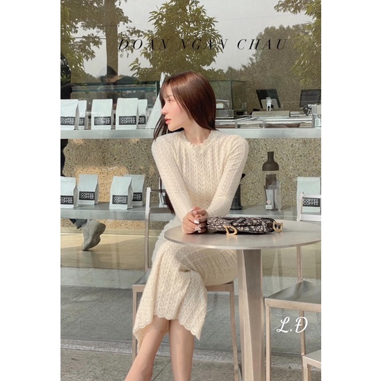 Set body áo chân váy len xinh 3 màu