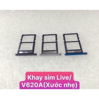 Khay sim Live/V620A Vsmart (Tháo máy xước nhẹ)