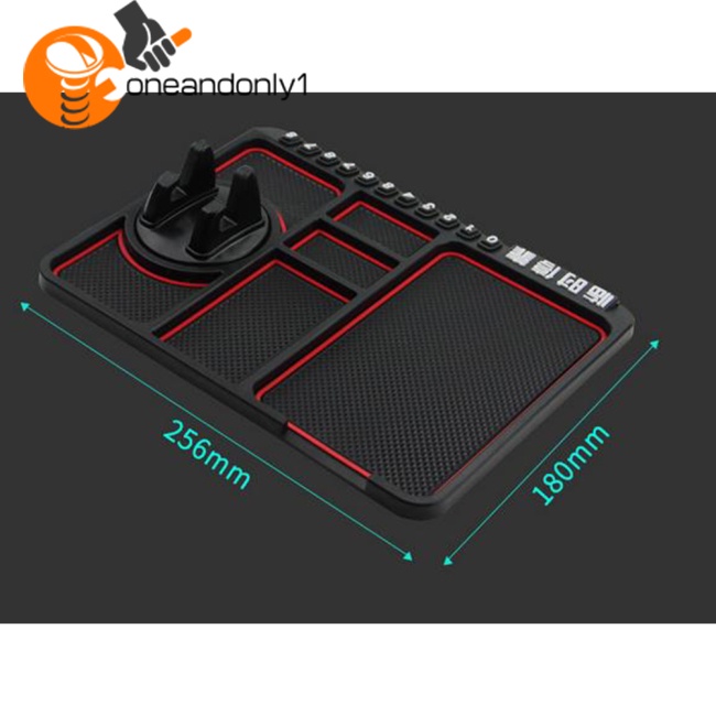 Thảm Cao Su Chống Trượt Để Điện Thoại Gắn Bảng Điều Khiển Xe Hơi