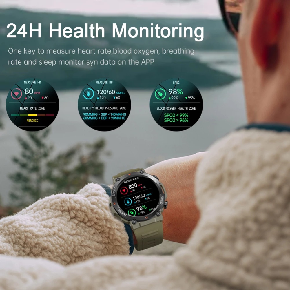 Đồng Hồ Thông Minh K56pro Gọi Bluetooth Máy Đếm Bước Chân Ngoài Trời Thể Thao Theo Dõi Nhịp Tim Và Huyết Áp Ba Chống Nước.