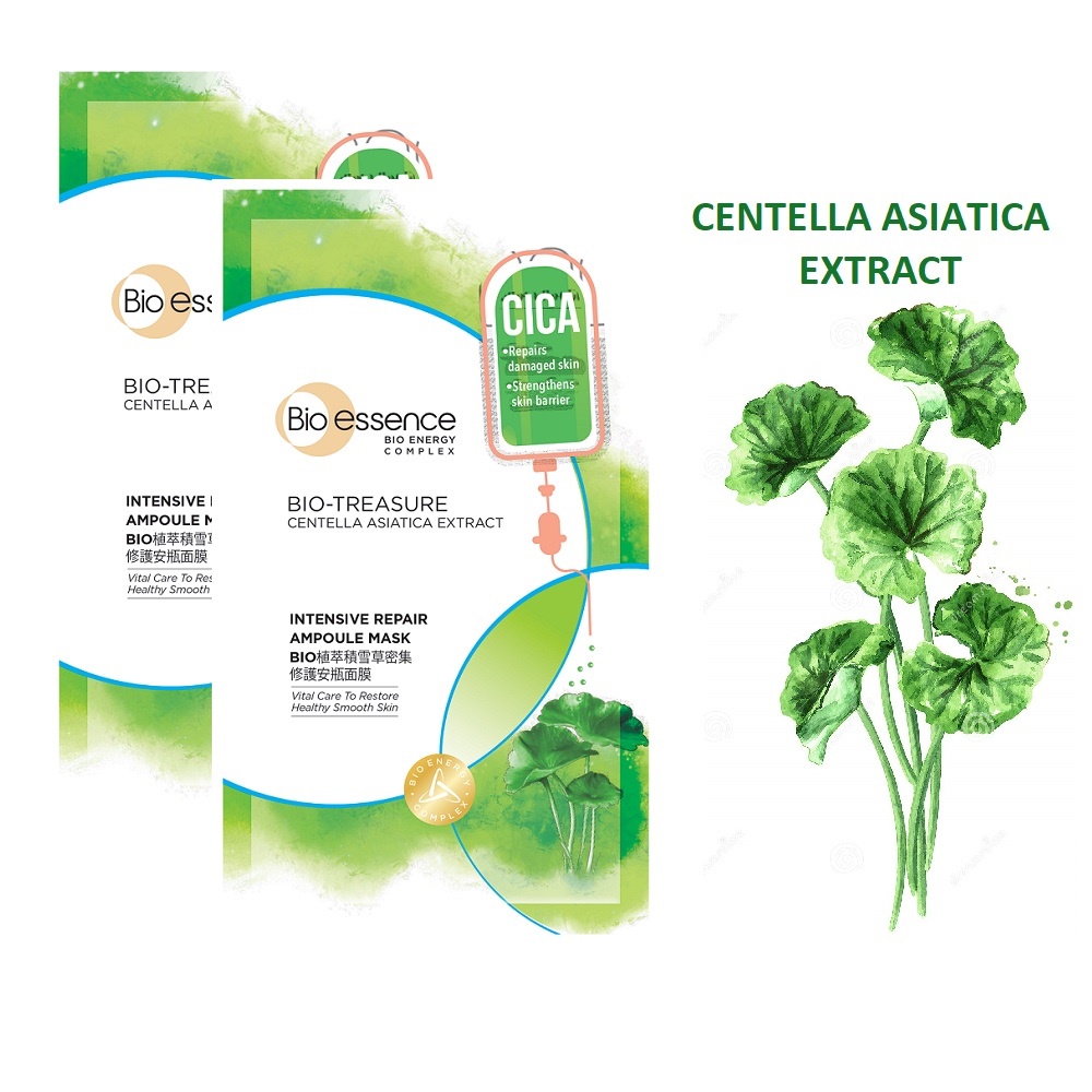 Bio Essence Mặt nạ tinh chất Rau má 20ml