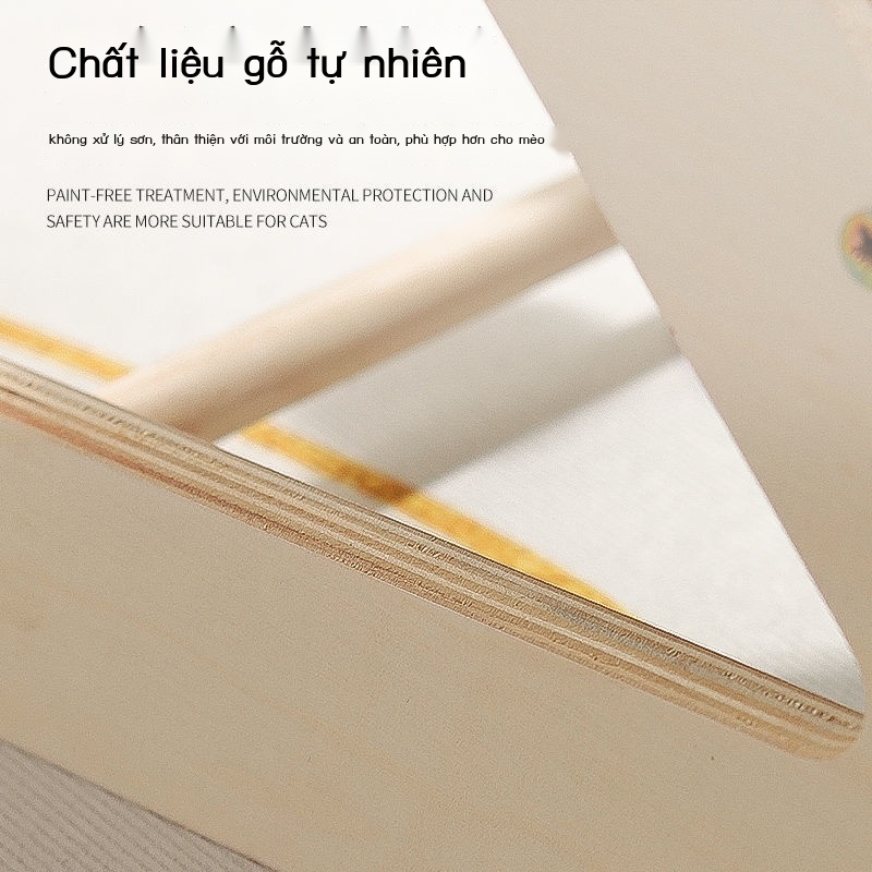 Bảng cào đồ chơi cho mèo dọc chống mài mòn cho mèo không bị gàu