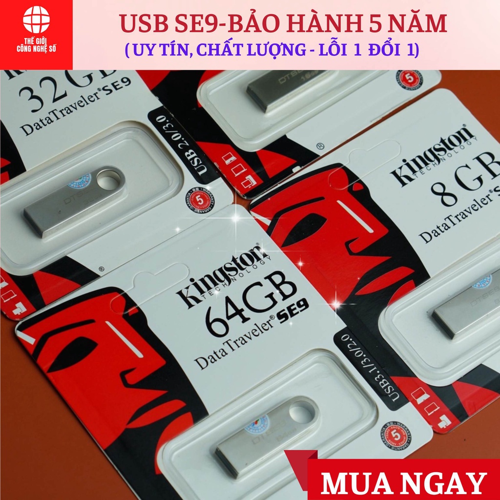 USB 64gb; 32gb; 16gb; 8gb; 4gb; 2gb Thiết bị lưu trữ 2.0/3.0 usb thiết kế nhỏ gọn, chống nước, bền đẹp, Bảo hành 5 năm