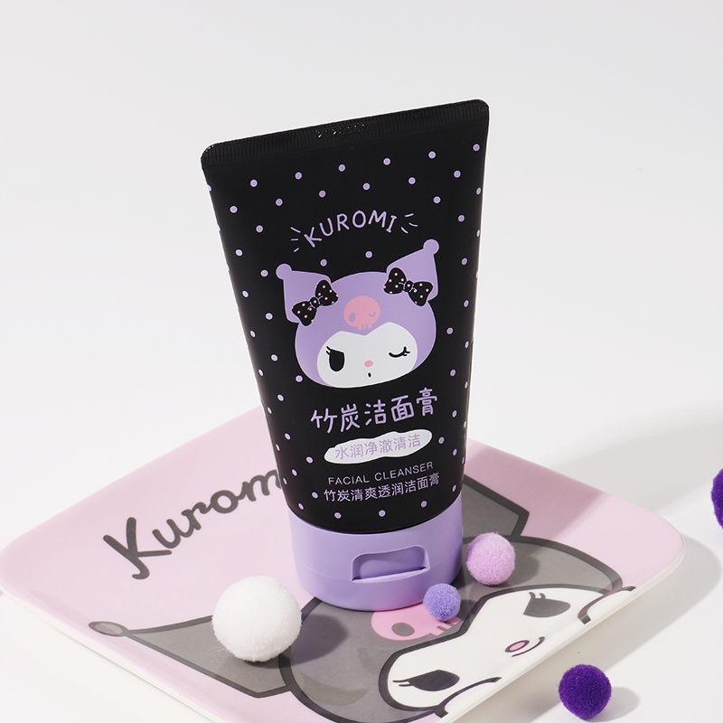 Miniso Kem Rửa Mặt Than Tre sanrio koro miniso sanrio 12.11 Dưỡng Ẩm Làm Sạch Da