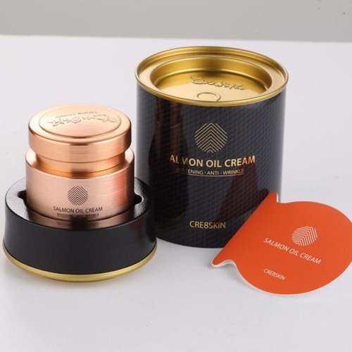 Kem Cá Hồi Dưỡng Trắng Da, Chống Lão Hóa Chiết Xuất Dầu Cá Hồi Cre8skin Salmon Oil Cream 80g - Hàn Quốc