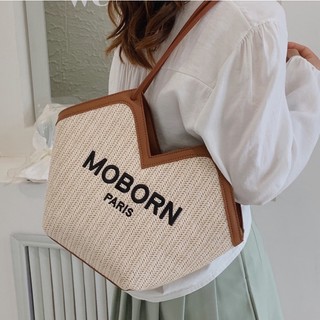 T012- Túi cói Moborn 3 màu