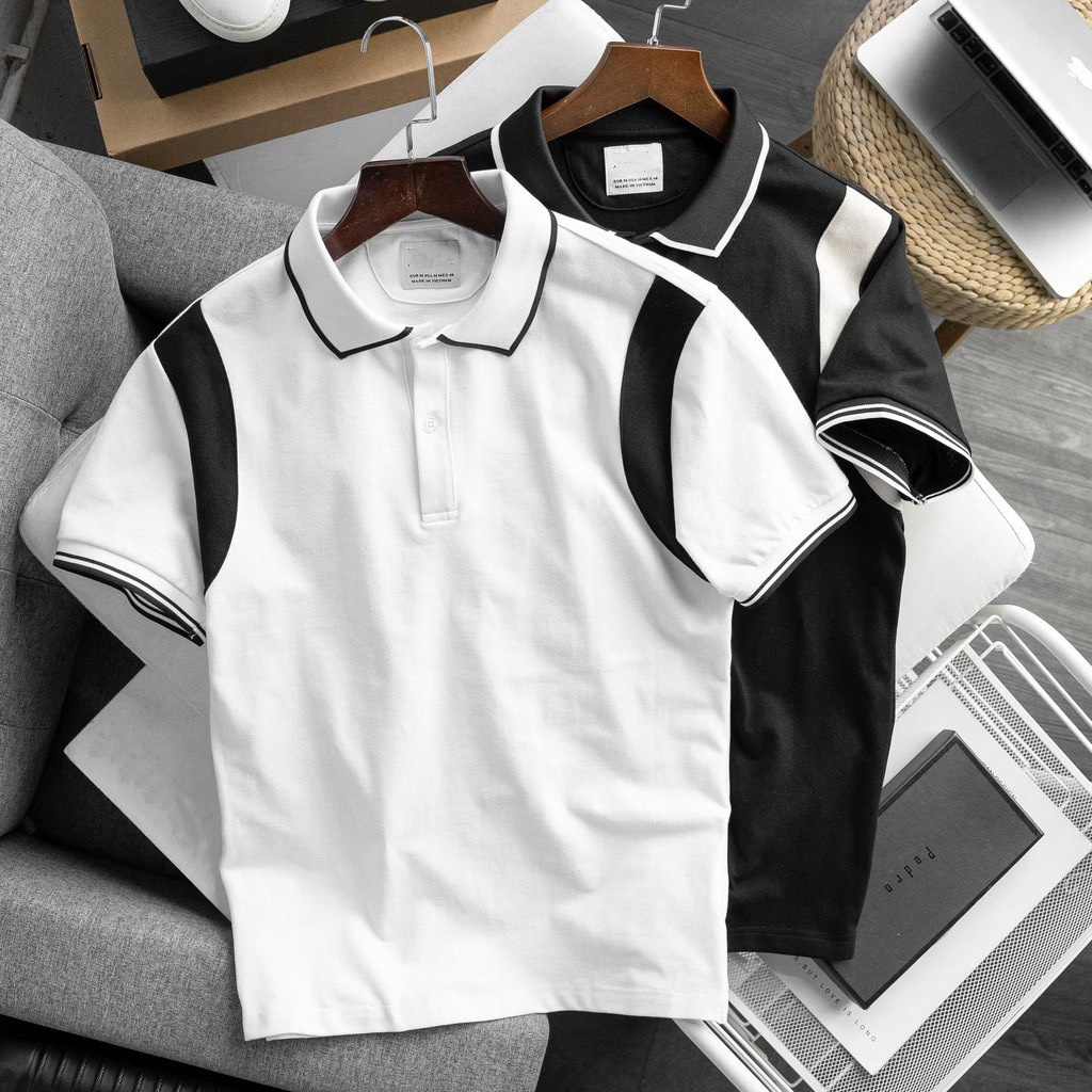 Áo thun nam POLO thiết kế vải cá sấu cao cấp ngắn tay cực sang trọng