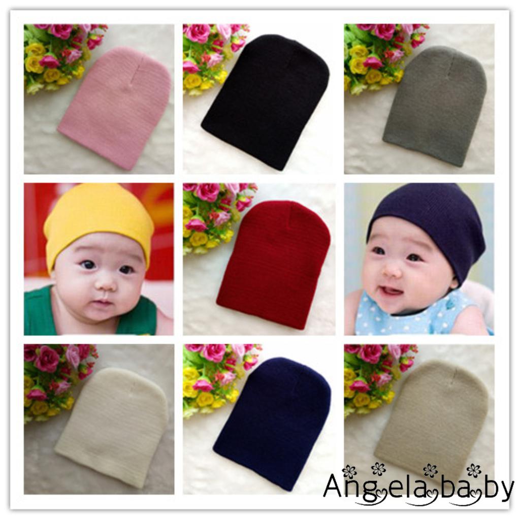 Mũ beanie cotton mềm mại giữ ấm xinh xắn cho bé