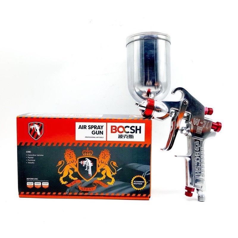 SÚNG PHUN SƠN W71 BOSCH CHÍNH HÃNG SƠN XE MÁY, Ô TÔ, ĐỒ GỖ, ĐỒ MỸ NGHỆ, NỘI THẤT