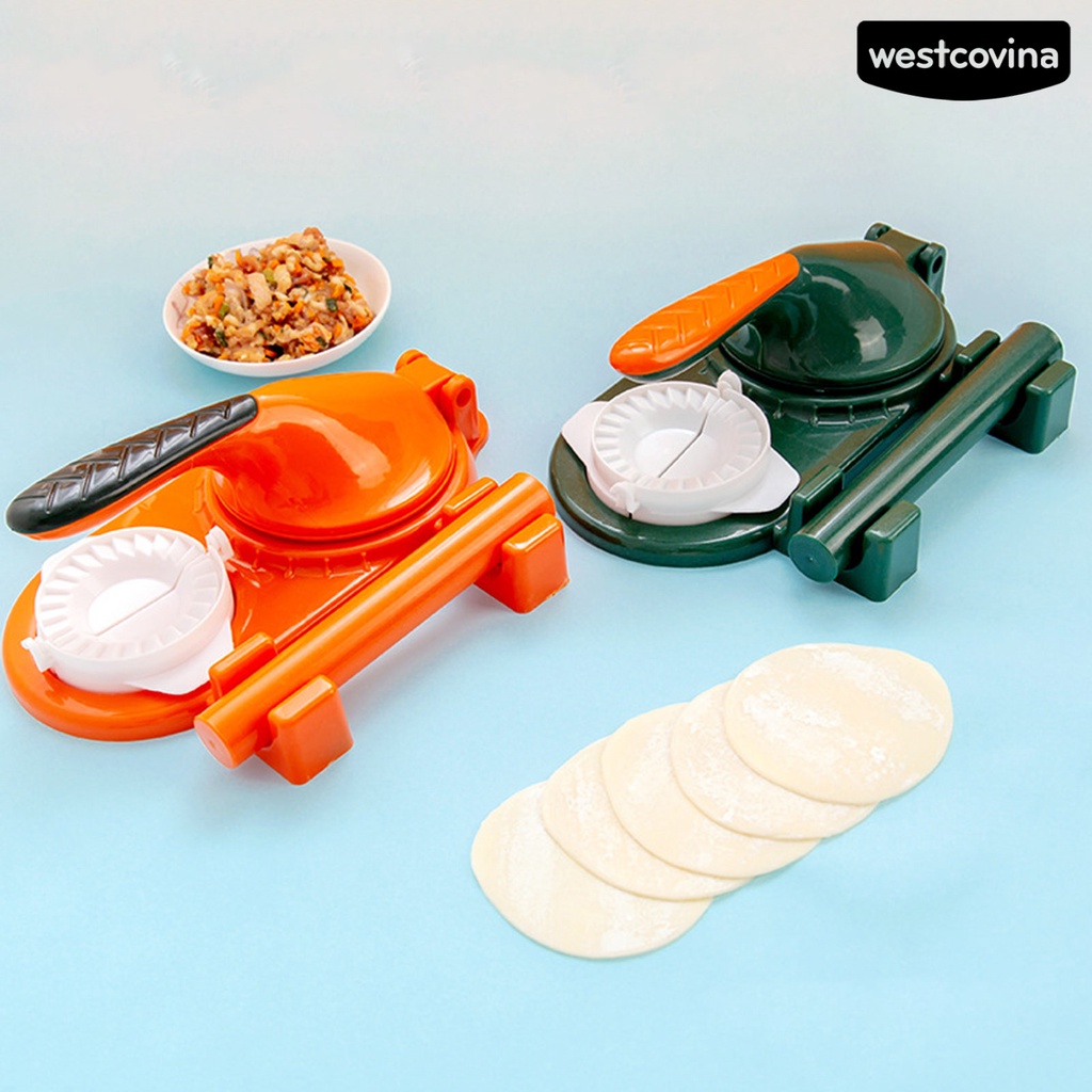 [WEST]⚘Dụng Cụ Làm Há Cảo Bằng Nhựa Không BPA Chống Văng Tiết Kiệm Sức Lực Thiết Kế Lõm