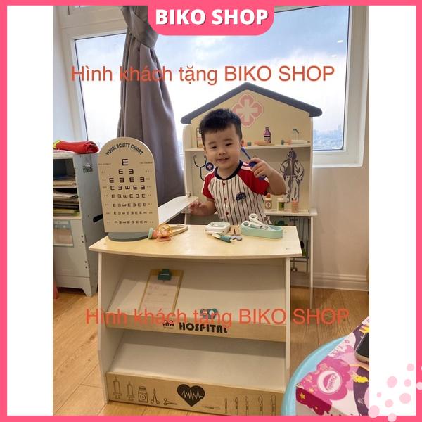 Đồ chơi phòng khám bằng gỗ cao 101cm